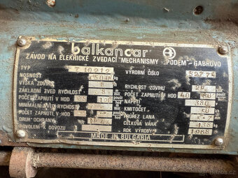 Elektrický naviják 0,5T BALKANCAR T-10212 - 2