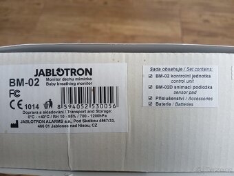 Monitor dechu Nanny Jablotron - 2