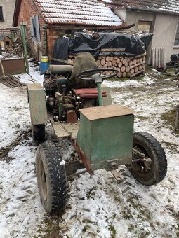 Malotraktor domácí výroby - 2