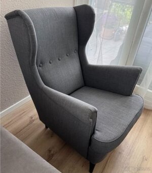 2x UŠÁK IKEA STRANDMON - 2