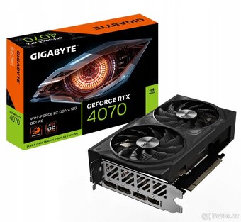Grafická karta GeForce RTX 4070 GIGABYTE - 2