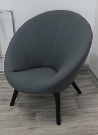MODERNÍ ČALOUNĚNÉ KŘESLO PATIO DOLM - 2