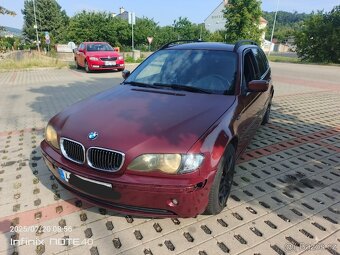 Bmw e46 318i touring, chiarettorot metallic - 2