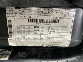 Obložení dveří tapecirung alcantara Audi A6 (4G) - 2