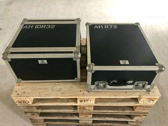 Allen&Heath iLive-R72 a ​​iDR-32 s routerem Linksys v pouzdř - 2