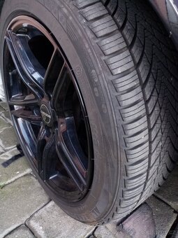 Borbert XR . R17 5x120  černé originál zimní sada - 2