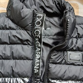 Pánská zimní bunda Dolce & Gabbana černá XL-XXL - 2