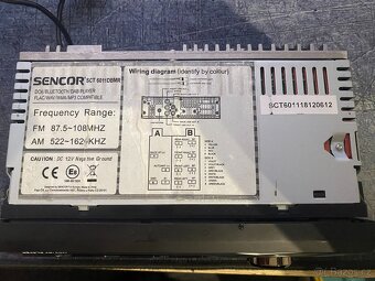SENCOR SCT 6011DBMR - Autorádio - 2