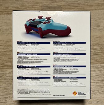 DualShock 4 ovladač - Berry Blue Limited Edition - 2