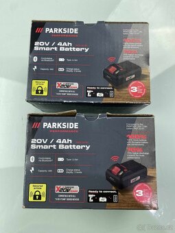 chytrá baterie Parkside Performance 20V/4Ah - 2