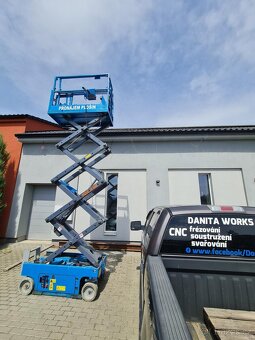 PRONÁJEM  nůžkové plošiny GENIE GS-1932 - 2