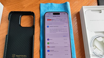 Iphone 15 pro 128GB natural titanium - baterie 94% - 2