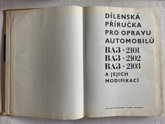 Lada VAZ 2101, 2102, 2103 - dílenská příručka - 2