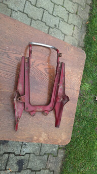 Jawa 350 blatník, padací rám, zadní plech madlo, zapalování - 2