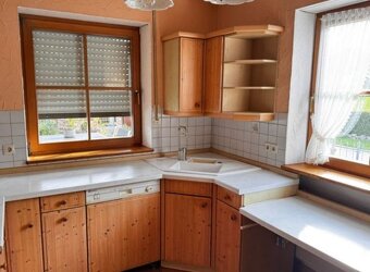 Kuchyňská linka smrk masiv se spotřebiči,5666 - 2