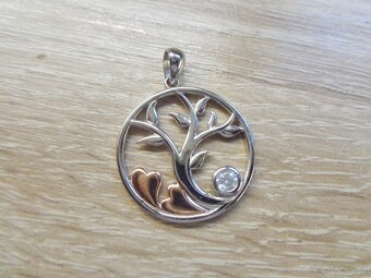 Ag přívěsek se stromem života - 2