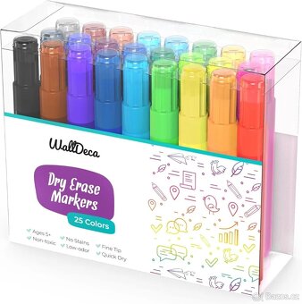 Sada velkých fixů WallDECA (nepoužité) - 2