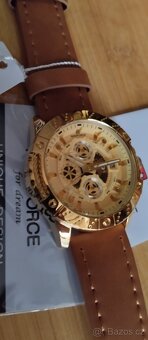 perfektní pilotské hodinky NAVIFORCE US ARMY chronograf - 2