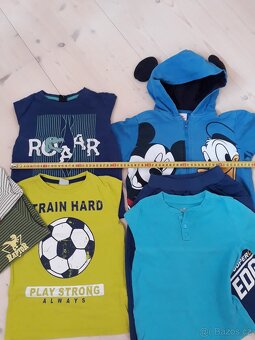 Mikina, trika a tepláky vel 104 - 110 - 2