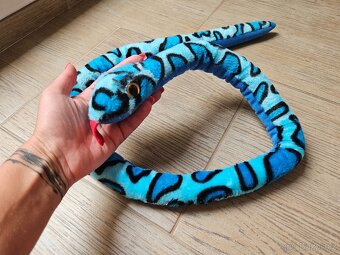 NOVÝ plyšový had - 2