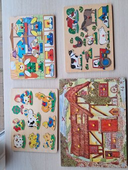Dřevěné puzzle - 2