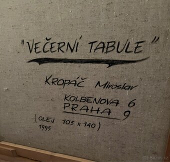 Obraz Večerní Tabule - 2