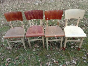 Židle pevné staré - 2