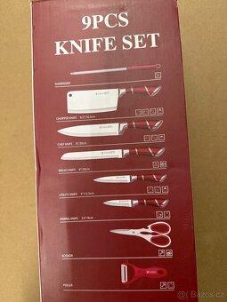 9-dílna sada nožů se stojanem - 2
