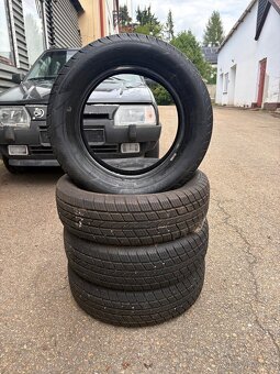 185/65R15 - sada celoročních pneu - 7mm - 2