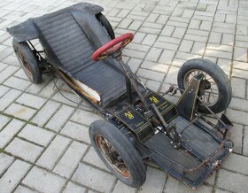 stará závodní minikára sidekar hurtovnice gravitační závody - 2