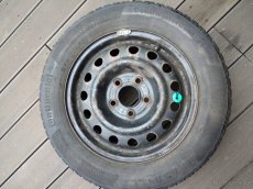 4x zimní pneu s plechovými disky - 2