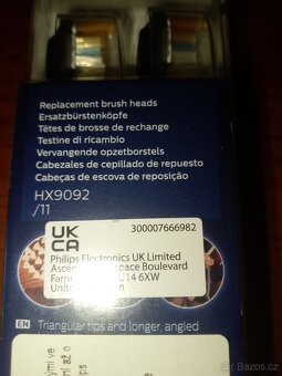 Prodám Philips Sonicare Prestige HX9092/11 náhradní hlavice - 2
