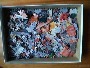 Puzzle 2x krásné - Paříž a Renoir. Nepoužité. - 2