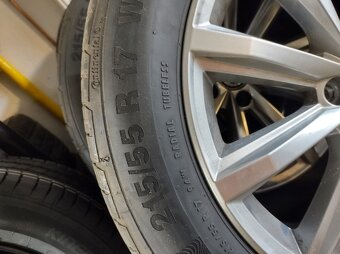 VW Passat B8 alu kola R17 - 2