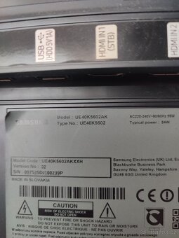 TV Samsung UE40K5602 - 2