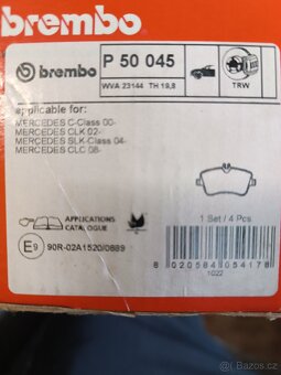 Brzdové destičky Brembo - 2