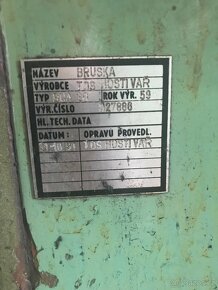 Bruska na kulato BUA20 - 2