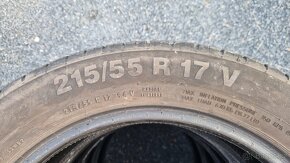 215/55R17 letní pneu - 2