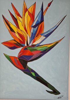 Acryl na plàtně - 2