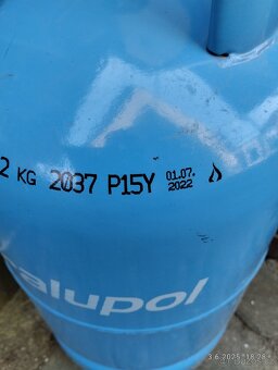 Prodám láhev na propan butan 10kg - 2