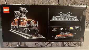 Lego Icons 10277 - Lokomotiva Krokodýl- nové - 2