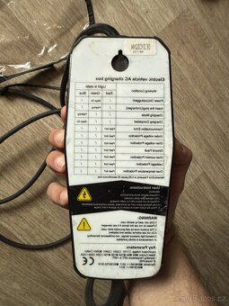 3.5KW 1-fázový nabíjecí kabel pro elektromobily Nabíječka pr - 2