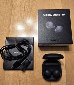 Bezdrátová sluchátka Samsung Galaxy Buds2 Pro Graphite - 2