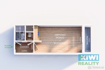 Prodej, byt 1+kk, Ostrava-Výškovice, ul. Výškovická - 2