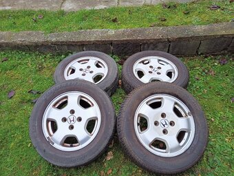 Liťáky Honda 14" Rozteč 4x100 2x goodride 5mm, 2x sava 6mm - 2
