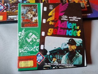 8mm filmy zvukové - Orol pristál, 55 dni v Pekingu, Pád... - 2