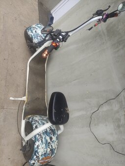 Prodám Elektrokoloběžku chopper nepojízdnou - 2