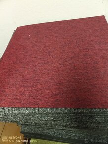 Čtvercový zátěžový koberec 50x50 cm různé barvy 1m² 140 Kč - 2