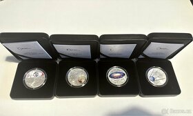 Sada stříbrných mincí Mléčná dráha - 2