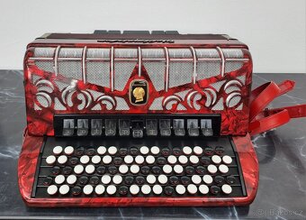 Weltmeister Grandina - Akordeon / harmonika / knoflíkovka - 2
